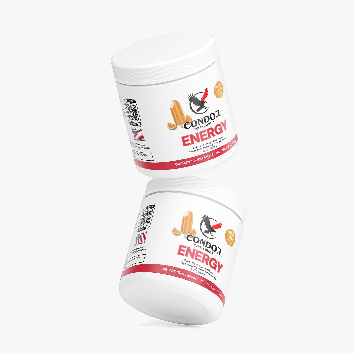 Energy Drink Mix (Melon Creamsicle)