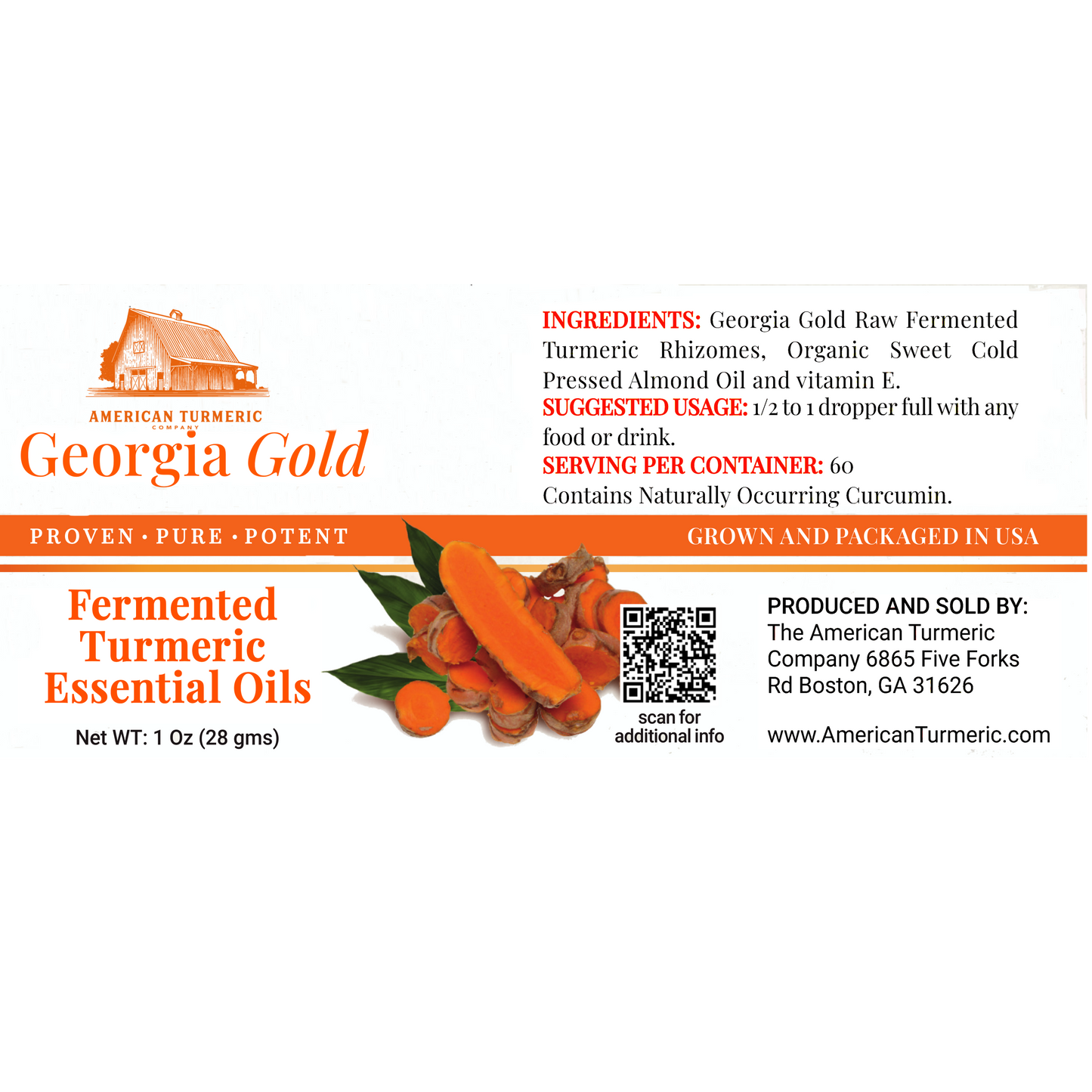Fermented Turmeric Oil - Concentrated Turmeric Goodness