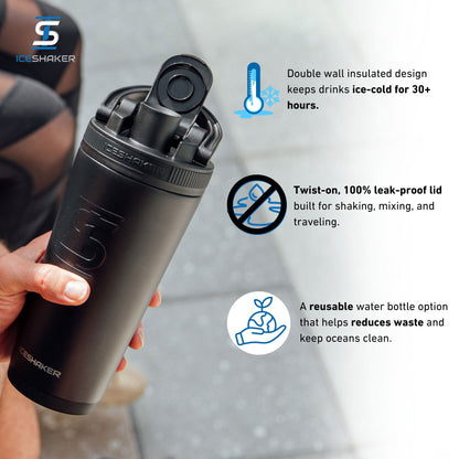 Officially Licensed Miami Marlins 26oz Ice Shaker