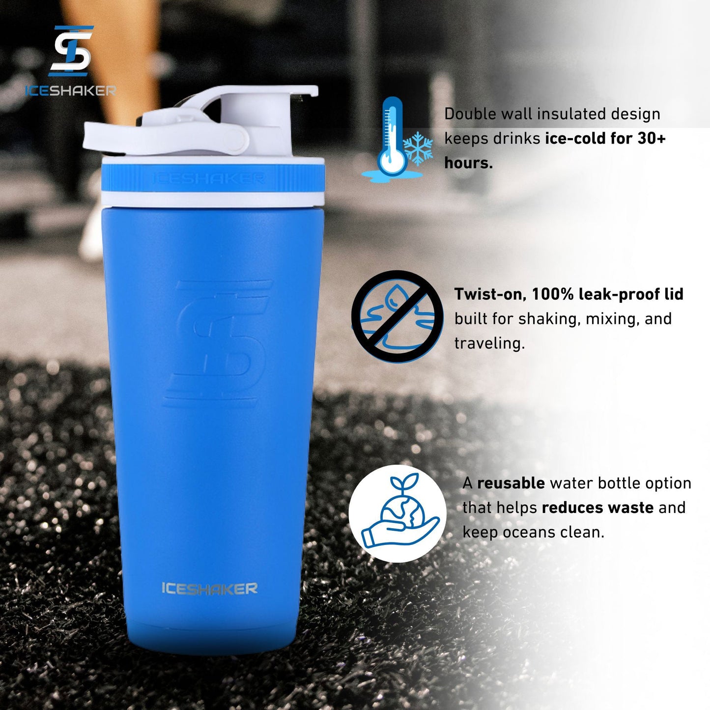 Officially Licensed Kansas City Royals 26oz Ice Shaker