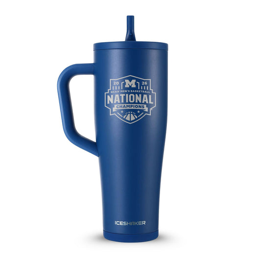 Michigan Wolverines 2026 NCAA Men's Basketball Champions 40oz Legend