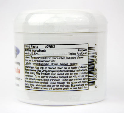 AcuPlus 4 oz. Pain Relief Cream – Full-Strength Relief for Everyday Pain