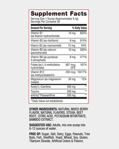 Red Rocker Essentials Energy Support