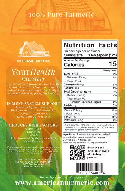 Organic Fermented Turmeric & Ginger Powder Bundle – Synergistic Clean Wellness