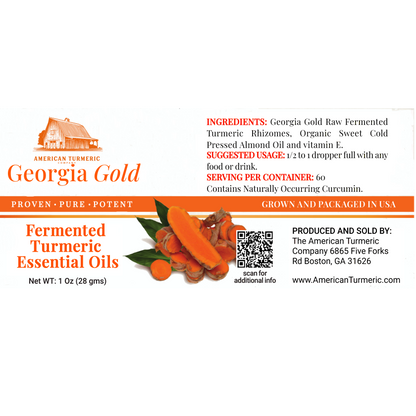 Fermented Turmeric Oil - Concentrated Turmeric Goodness