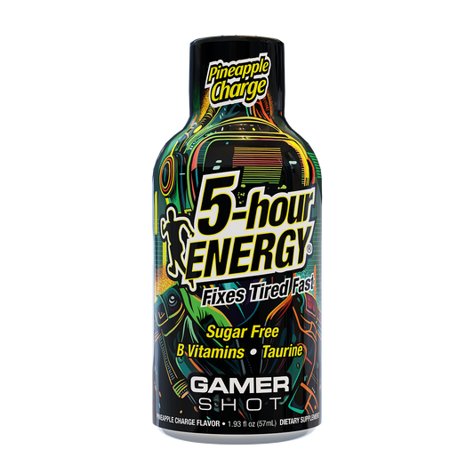 24 Pack 5-hour ENERGY Extra Strength Shots, Pineapple Charge Flavor, 1.93 Fl Oz