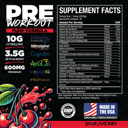 Ultrain Pump Formula Pre