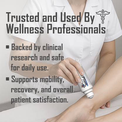 AcuPlus 3 oz. Pain Relief Roll-On – Fast-Acting, Hands-Free Application