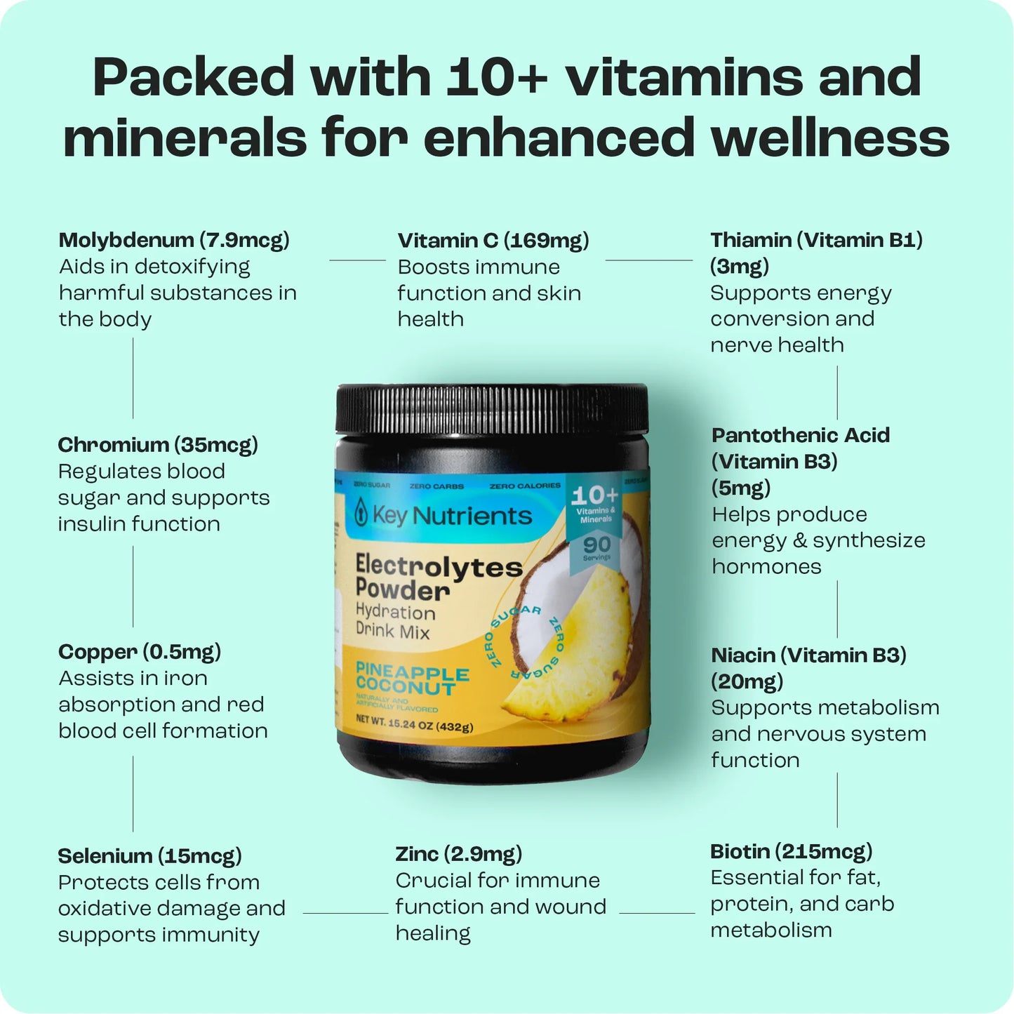 Electrolyte Recovery Plus Powder (Sugar-Free)