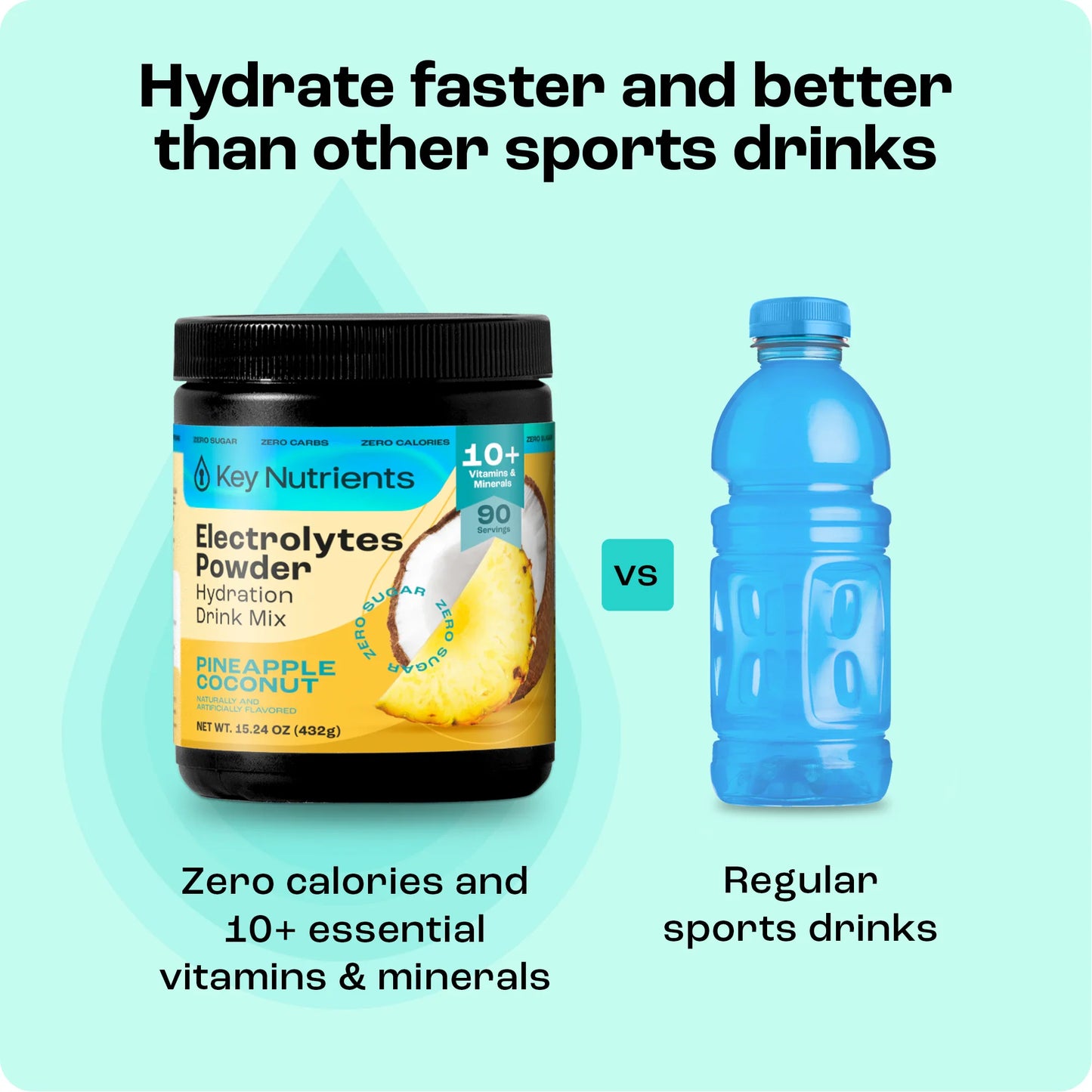 Electrolyte Recovery Plus Powder (Sugar-Free)